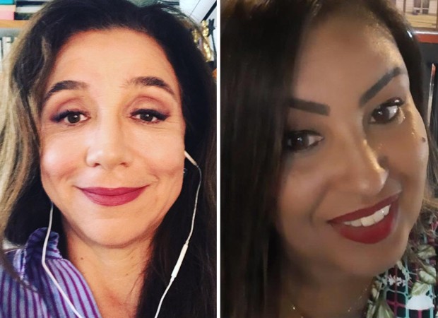 Marisa Orth e Gisele Kobi