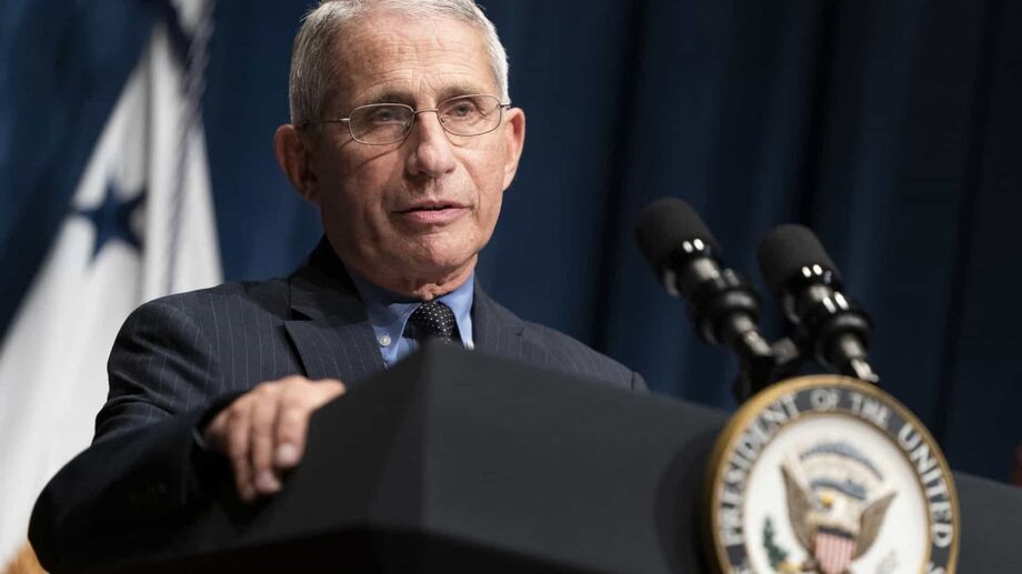 Epidemiologista e conselheiro da Casa Branca, Anthony Fauci