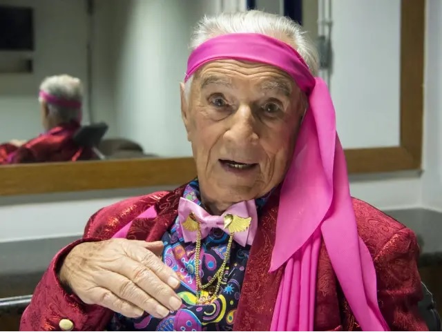 O ator e dublador Orlando Drummond voltou a viver o Seu Peru na 'Escolinha do Professor Raimundo'