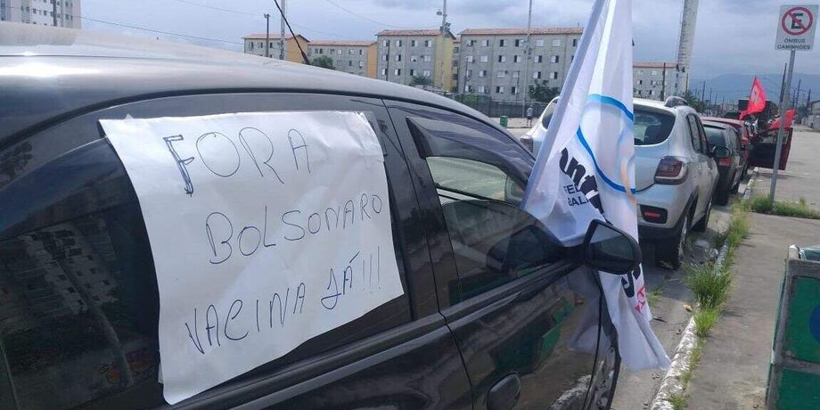 Manifestação pediu o impeachment do presidente da República