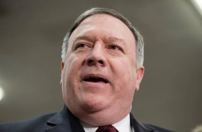 Secretário de Estado americano, Mike Pompeo