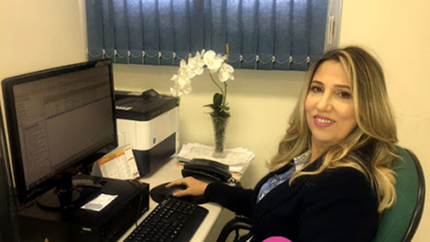 A juíza Emirene Moreira de Souza Alves