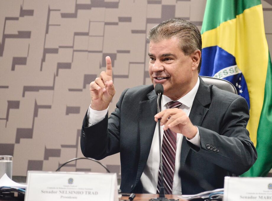 O senador Nelsinho Trad (PSD)