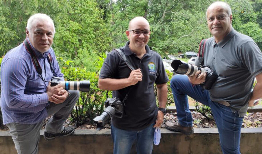 Chico Ribeiro, Edemir Rodrigues do Nascimento e Saul Schramm Junior