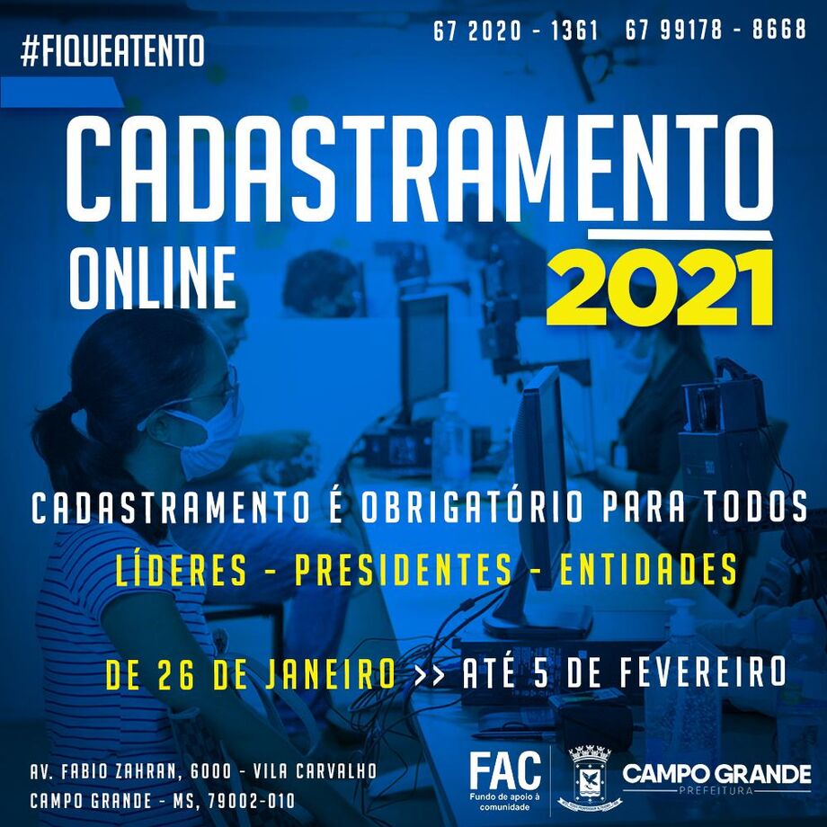 Cadastro FAC
