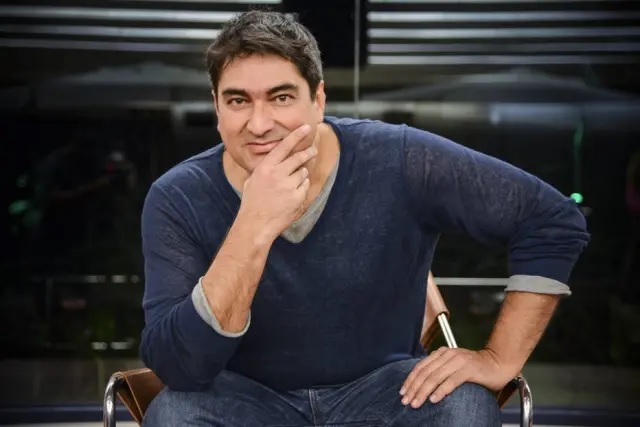 O apresentador Zeca Camargo