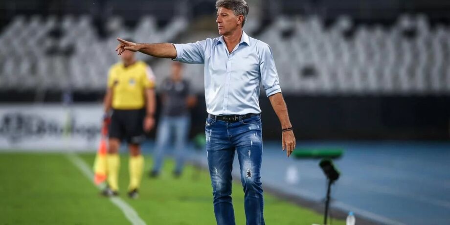 O técnico Renato Gaúcho