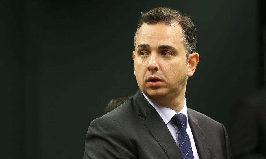 O presidente do Senado, Rodrigo Pacheco (DEM-MG)