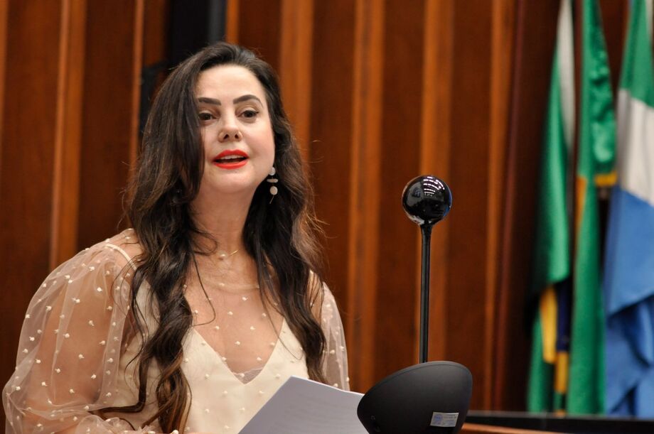 A deputada estadual Mara Caseiro