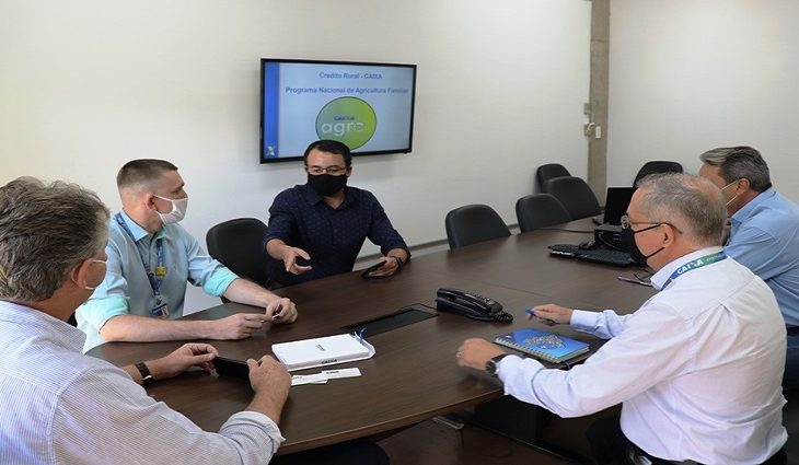 Reunião realizada na tarde desta terça-feira (23), na Semagro