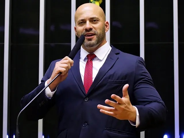 O deputado bolsonarista Daniel Silveira (PSL-RJ)