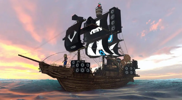 Primeiro ato de OxeAxeExu faz referência a última aglomeração da banda, no bloco Navio Pirata