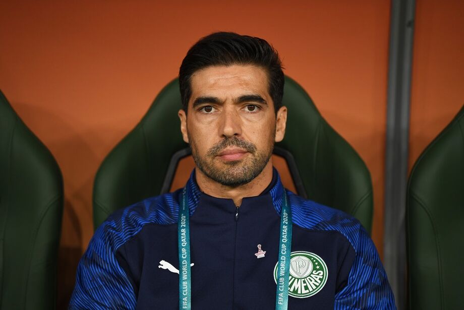 Abel Ferreira, técnico do Palmeiras, na partida contra o Tigres