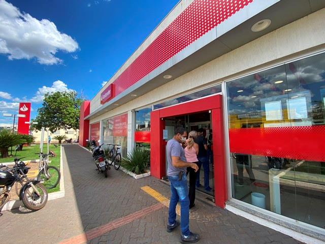 Agência do Santander na Júlio de Castilho