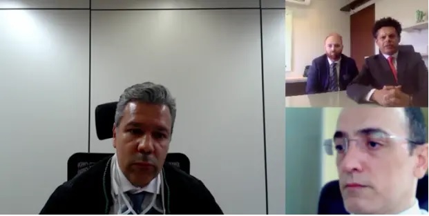 Audiência virtual na Operação Spoofing