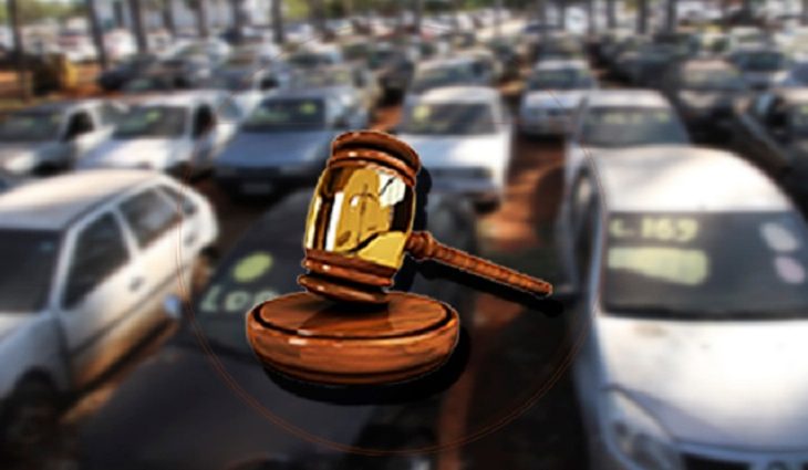 Tribunal de Justiça faz leilão de carros para voltar às ruas e sucatas.