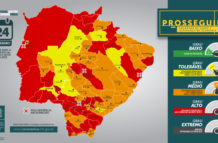 Mapa Prosseguir