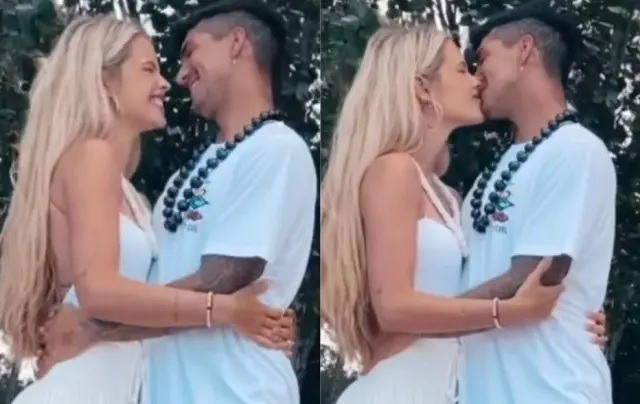 Yasmin Brunet e Gabriel Medina compartilharam trecho do casamento no Havaí