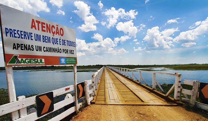 Agesul libera tráfego na ponte do Jatobá