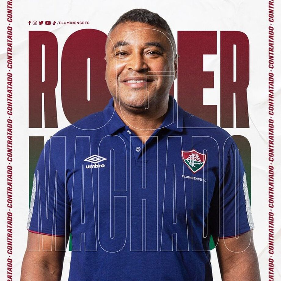 Roger Machado foi anunciado oficialmente pelo Fluminense