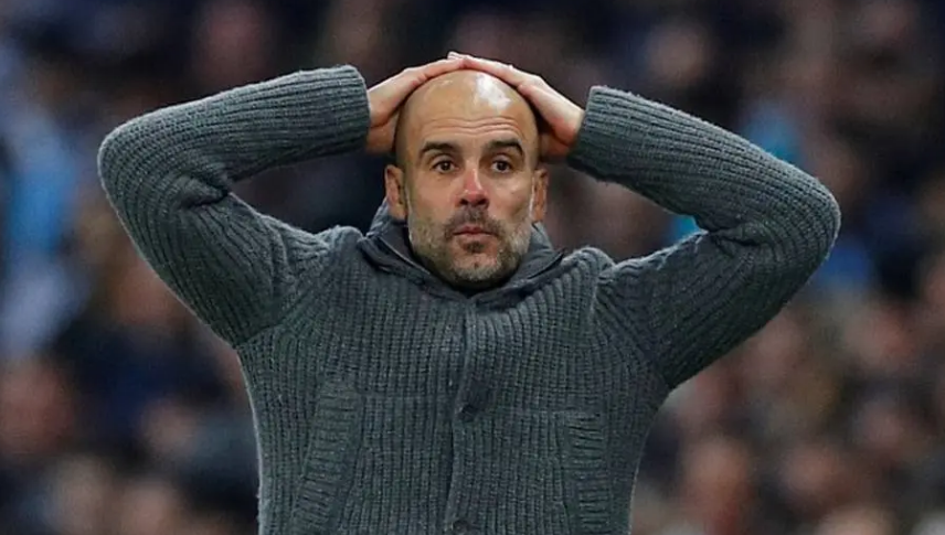 O técnico Pep Guardiola, do Manchester City