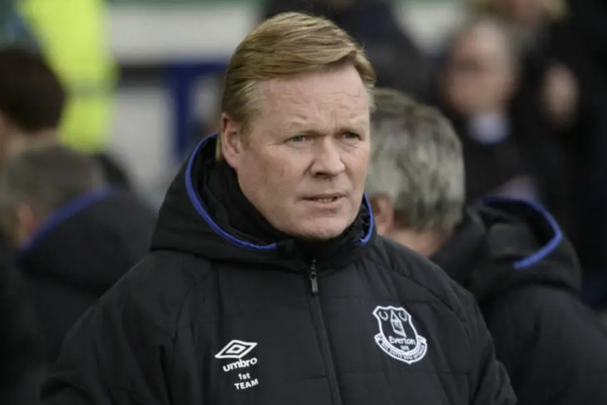 Ronald Koeman, técnico do clube espanhol