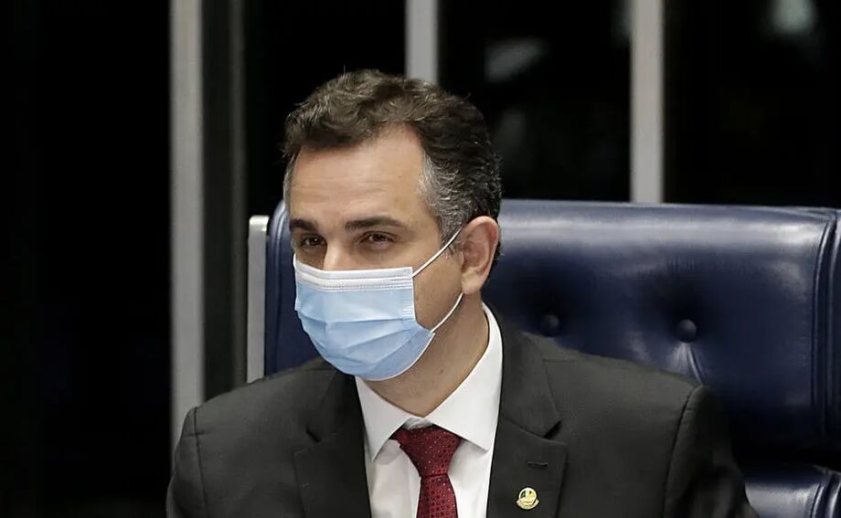 O presidente do Senado, Rodrigo Pacheco