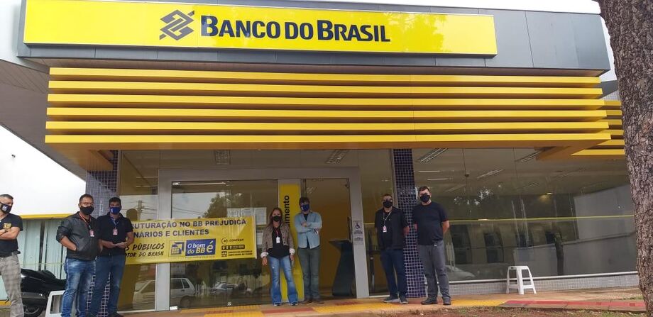 Agência do BB em Campo Grande fechada