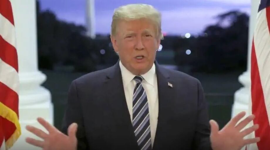 O presidente dos Estados Unidos, Donald Trump