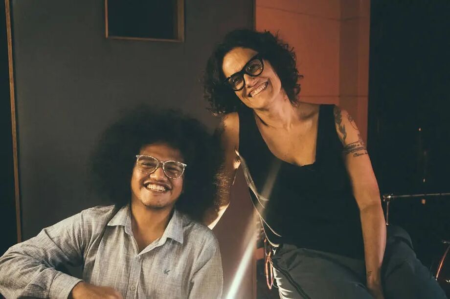 Zélia Duncan e Pedro Franco juntos no disco 'Minha Voz Fica'
