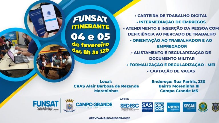 Primeira edição da Funsat Itinerante de 2021