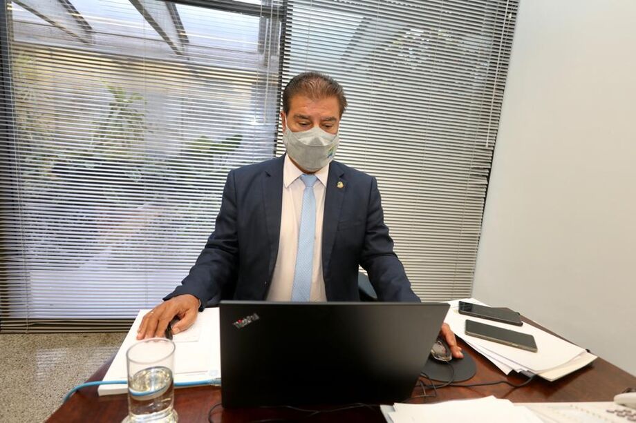 O senador Nelsinho Trad (PSD)