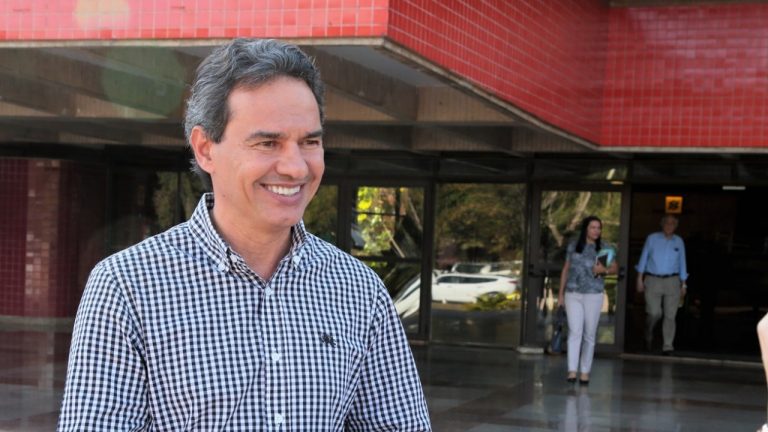 O prefeito Marquinhos Trad