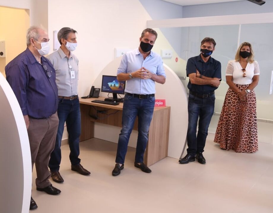 O evento de inauguração do Centro de Infusão
