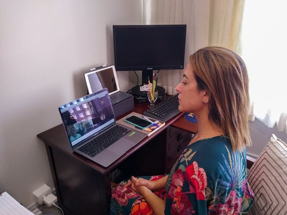Reunião online Senadora Soraya e secretário especial da Presidência da República André Luís Boratto Braga