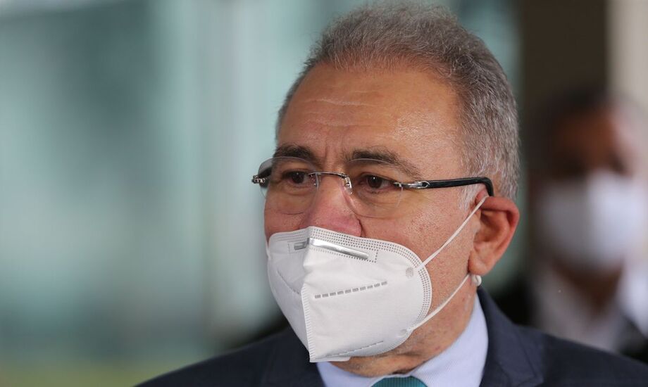 O ministro da Saúde, Marcelo Queiroga