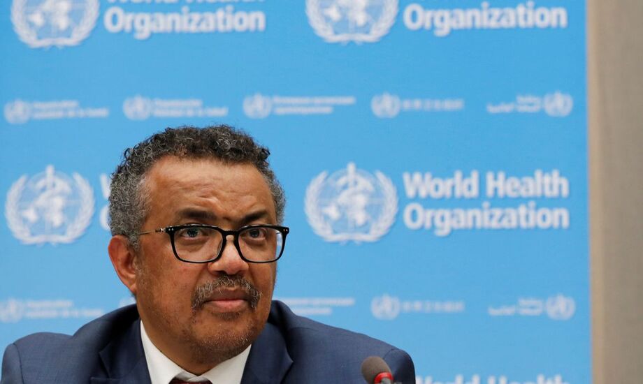 Diretor-geral da OMS, Tedros Adhanom Ghebreyesus