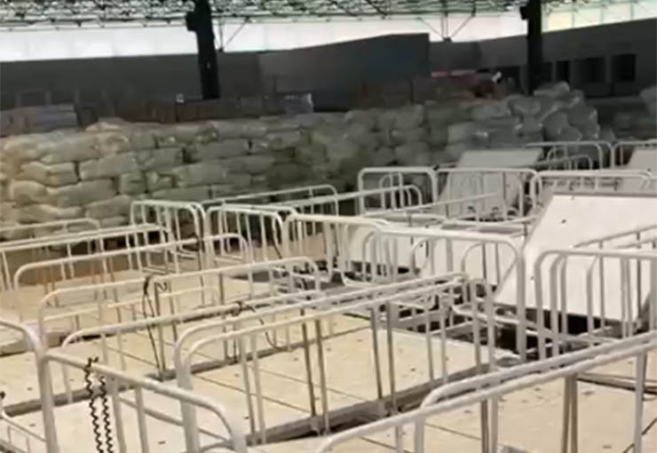 Em vídeo espalhado pelo WhatsApp voz de homem questiona sobre materais no Albano Franco