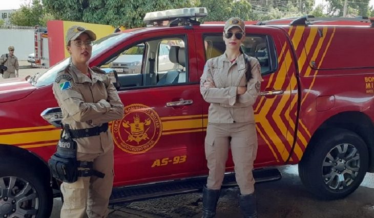 Mulheres do Corpo de Bombeiros farão ação solidaria para doação de sangue