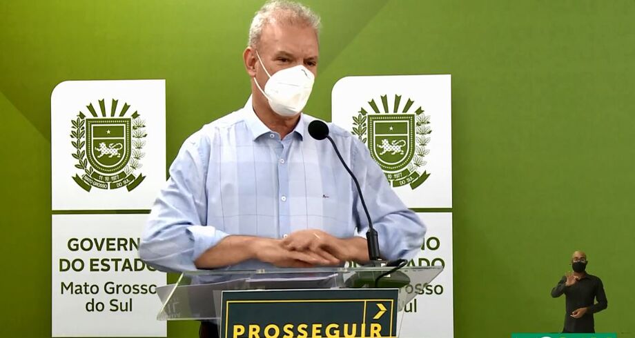 O Secretário Estadual de Saúde, Geraldo Resende