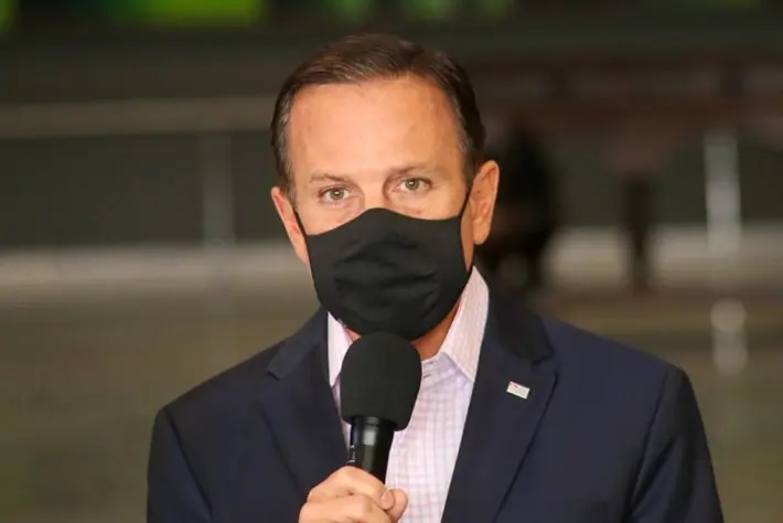 O governador de São Paulo, João Doria (PSDB)