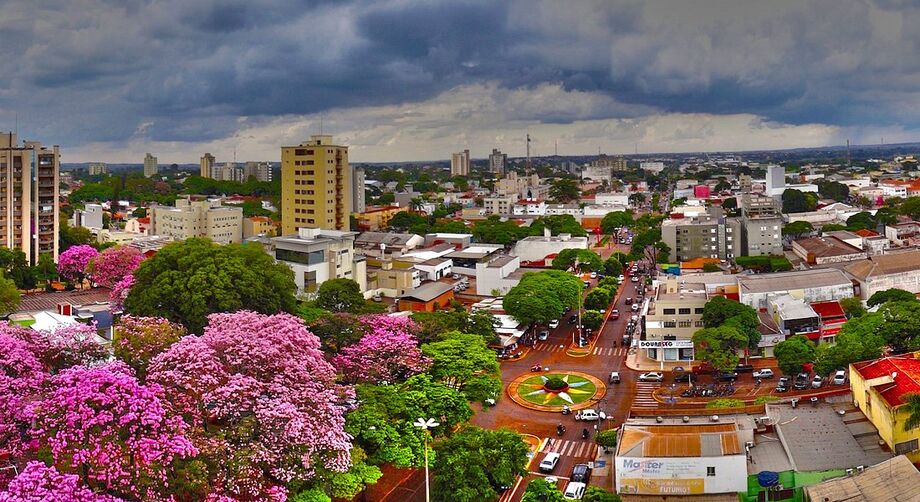 A cidade de Dourados