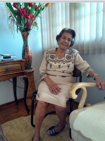Fiscal tributária (FTE) aposentada, Hernanda Ferreira Montalvão com 98 anos
