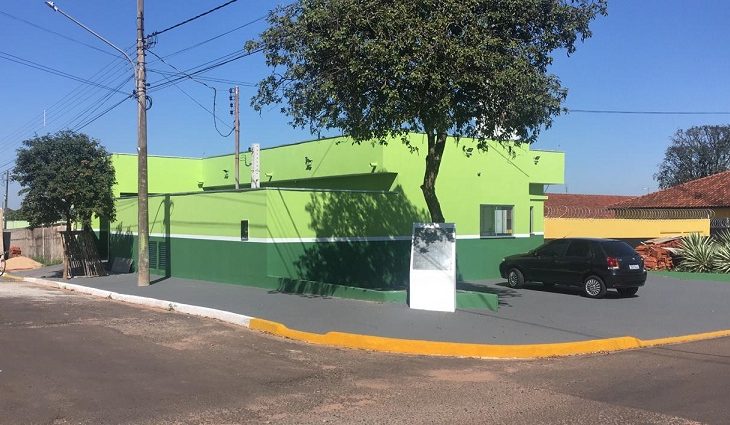 A obra teve início em janeiro deste ano e já está em fase final