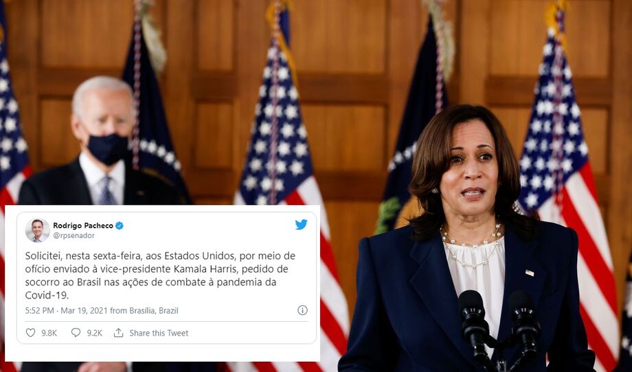 Em ofício, senador pediu ajuda para acelerar vacinação no Brasil