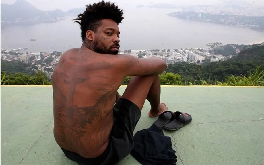 Lucas Bebê no Parque da Cidade, em Niterói, no Rio de Janeiro