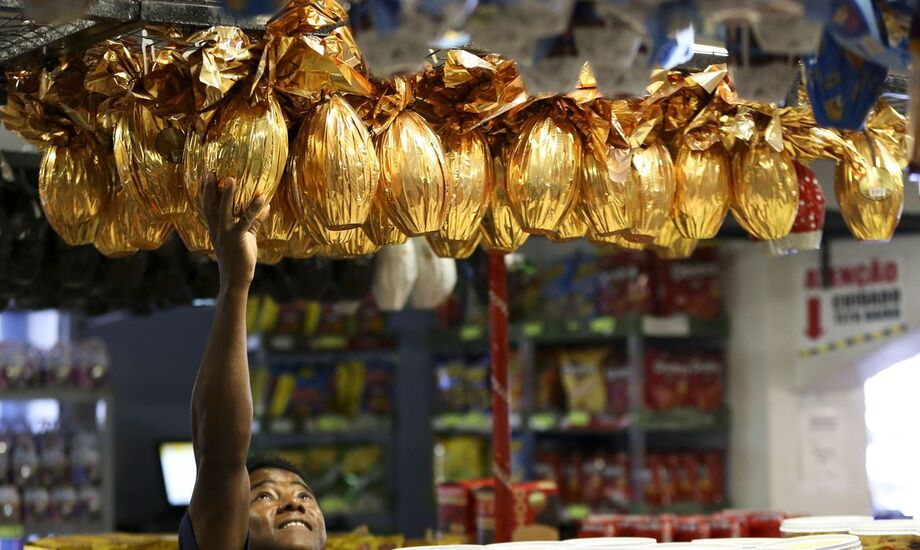 Gasto com ovos de chocolate deve cair 39%