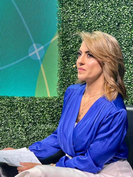 A senadora da República (eleita pelo Mato Grosso do Sul) Soraya Thronicke. Atualmente é presidente do PSL Mulher e idealizadora do projeto Brasil Certo.