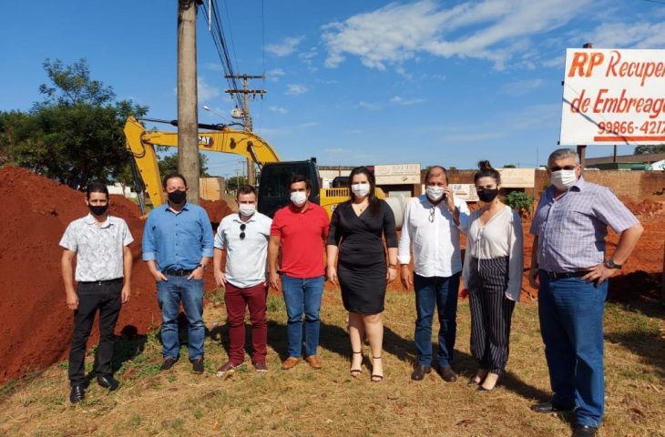 Obras da Sanesul em Naviraí levam qualidade de vida à população