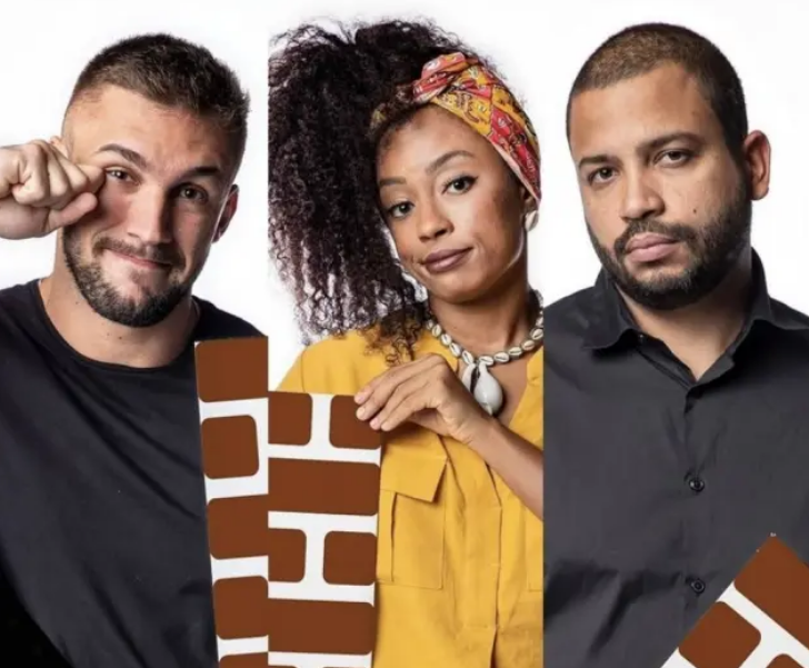 Arthur, Lumena e Projota foram o novo paredão do 'Big Brother Brasil 21'